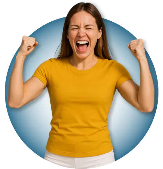 Peptide & Injectable Therapy 3 Extremely happy woman